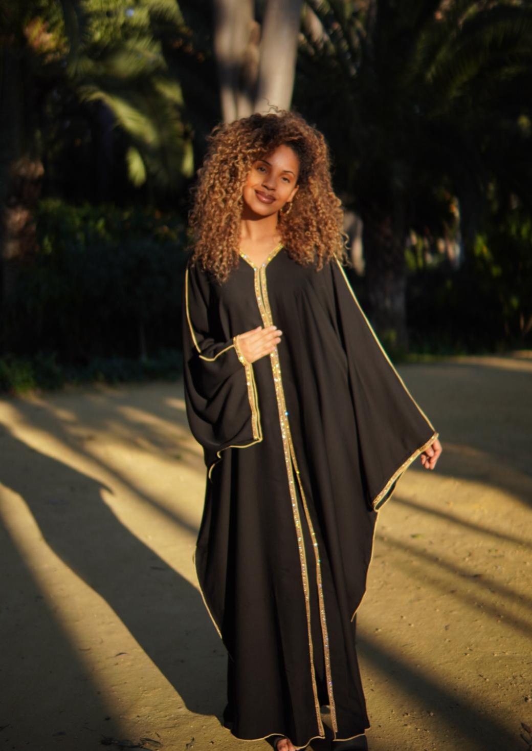 Abaya Isabella - Gold